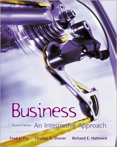 Amazon Com Business An Integrative Approach 9780072367676 Fry Fred L Stoner Charles R Hattwick Richard E Books amazon com