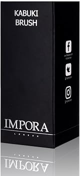 Impora London Kabuki Powder Makeup Brush Cruelty Free Vegan Synthetic view 4
