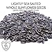 GERBS Lightly Sea Salted Whole Sunflower Seeds 1 LB. Roasted Resealable Bag | Top 14 Allergy Free | Superfood | Crack shell eat Kernel | Grown in USA