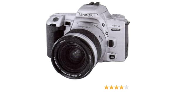 Minolta Dynax 404Si C/W - Cámara de Fotos (35-80 mm): Amazon.es ...