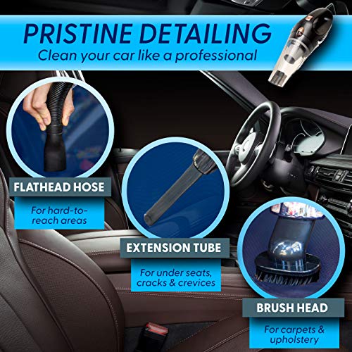 ThisWorx Car Vacuum Cleaner Car Accessories Small 12V High Power