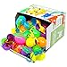 JOYIN 36 PCs Prefilled Easter Eggs with Stretchy Sticky Toy Assorted Set for Kids Basket Stuffers, Easter Decorations, Easter Egg Hunt Game, Easter Décor Gifts and Party Decorations