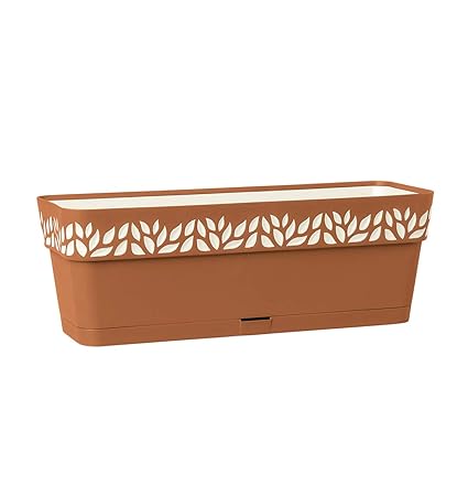 Kreher Pflanzkästen CLOE 50 cm in verschiedenen Farben. Hochwertiges 3D-Design in leicht Matter Ausführung mit integrierten W