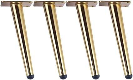 JWCN Schräger Kegel (gerader Kegel) Eisen Kunst Sofa Beinstütze