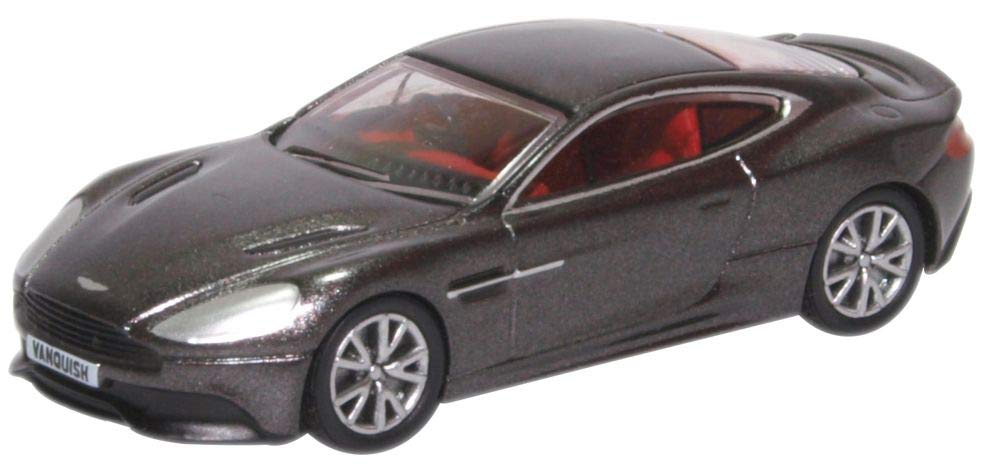 Oxford Diecast 1:76 Aston Martin Vanquish Coupe Quantum Silver Collectable model 76AMV003