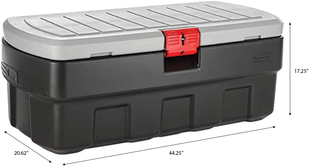 Rubbermaid ActionPacker️ 48 Gal Lockable Storage Bin, Industrial, Rugged Large Storage Container with Lid -