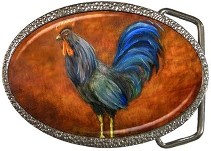 chicken belt buckle