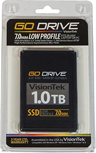 Click Here to See More Images VisionTek 1TB 7mm SATA III Internal 2.5-Inch Solid State Drive - 900781