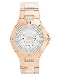 GUESS Women's Rose Gold-Tone Multifunction Watch