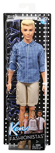 Barbie Ken Fashionistas Preppy Check Doll, Original