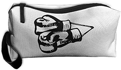 YesFutureIs Female Lover Boxing Gloves Design Portable Receiving Bag Make-up Cosmetic Bag Sewing Kit Stationery Bags Multi-function Bag?