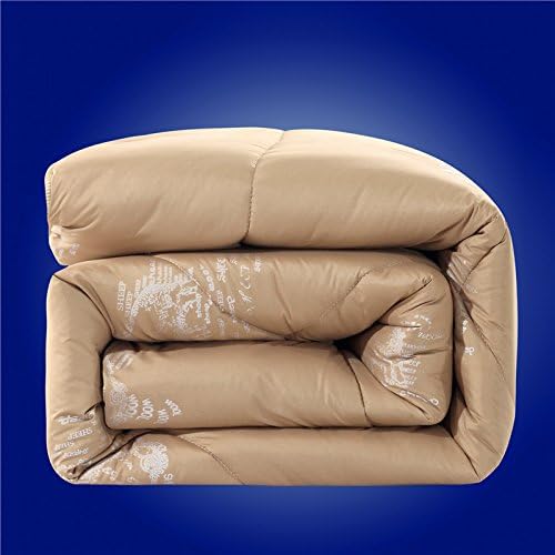 LTL LUOTIANLANG Luxurious Thickening Warm Wool, Cashmere Quilt Winter Warm Quilt, Cashmere Blanket of Various Sizes,Camel,150200cm 2kg