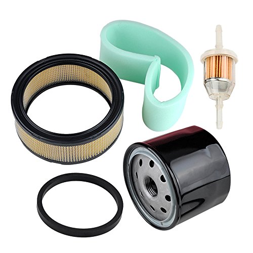 Buckbock 47 883 03-S1 47 083 03-S 47-083-03-S1 Air Filter + Oil/Fuel Filter for Kohler CH18 CH20 CH22 CH23 CH25 CV17 CV18 CV19 CV20 CV22 CV22S CV23 Engine Lawn Mower