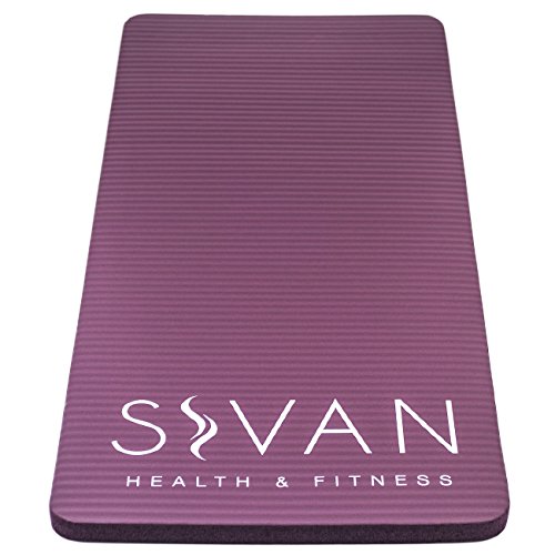 Sivan Health and Fitness Yoga Knee Pad- Includes Cushion Pressure Points for Fitness Exercise Workout - Great for Knees, Wrists, and Elbows While Doing Yoga, Pilates, and More (Purple) - Thumbnail 5
