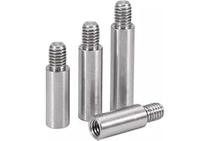 6pcs M6×70mm+8mm 304 Stainless Steel Pillars Standoff Spacer Male Female Cylinder PCB Motherboard Spacer