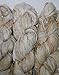 Sari Pure Silk 100g Ribbon Yarn Cream Multi-Recycled Sari Silk Ribbon Yarn