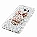 Urberry Galaxy S7 Edge Case, Floating Bling Glitter Sparkle Case for Samsung Galaxy S7 Edge with a Screen Protector (YB-Owl)