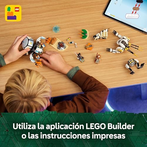 Horizon Adventures Aloy y Varl vs. Cangrejo y Dientes Serrados, Juguete con Robots y Monstruos del Videojuego, Minifiguras con Arco y Armas, Regalo Gamer para Niños y Niñas de 9 Años o Más 77037