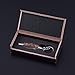 FlyingColors Laguiole Classic Pocket Knife. Stainless Steel, Perfect Key Chain, Wood Handle, Gift Box