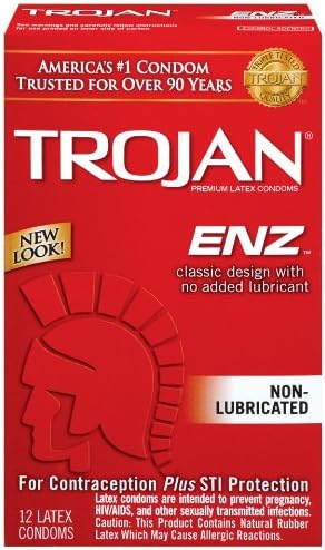 Trojan Enzkreis Non Lubricated Latex Kondome 12 Stuck Amazon De Drogerie Korperpflege