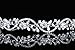 Bridal Flower Rhinestones Crystal Wedding Headband Tiara (Clear Crystals Silver Plated)