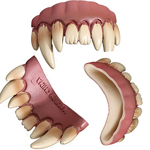 Halloween Cosplay Vampire Denture Demon Zombie Tooth Funny Horror