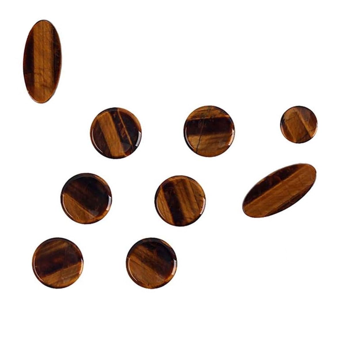 Alnicov Saxophone Key Buttons,9 Pcs Striped stone Sax Key Inlays Buttons for Alto Tenor Soprano Saxophone