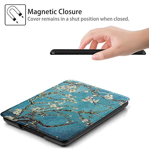 SCSVPN Case for Kindle 10th Generation - 2019 Release(Model No.: J9G29R) - Slim Premium PU Leather Smart 6‘’ Cover with Hand Strap, Auto Sleep/Wake - [NOT Fit Kindle Paperwhite or Kindle Oasis]