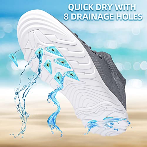 DOUSSPRT Womens Walking Shoes Slip On Hypersoft Sock Tennis Water