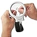 Fancii LED Lighted Hands Free Magnifying Glass with Light Stand - 2X 4X Large Portable Illuminated Magnifier for Reading, Inspection, Soldering, Needlework, Repair, Hobby & Crafts