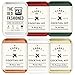 The Carry On Cocktail Kit Old Fashioned, Moscow Mule, Gin and Tonic, Bloody Mary, Hot Toddy, Champagne Cocktail - 6 Pack Carry On Cocktail Kit Holiday Set, Six Carry On Cocktail Kits Makes 12 Drinks