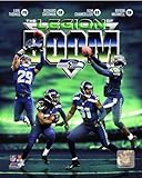 Seattle Seahawks 2014 Super Bowl XLVIII Legion of Boom Composite Photo (Size: 8