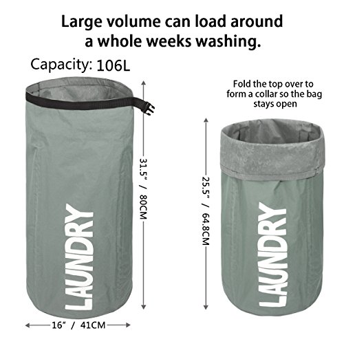 ZERO JET LAG 106L Extra Large Laundry Hamper Collapsible Laundry Basket