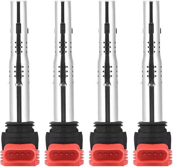 Ignition Coil Pack 4Pcs Ignition Coil System for MK5 and MK6 GTI Jetta