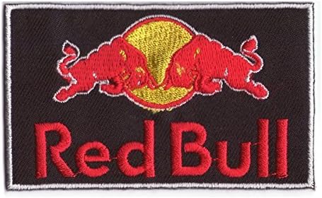 Redbull Black Classic Patch - Iron on Patch