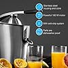 Princess Electric Citrus Juicer Master – Professional Orange Juicer – Stainless Steel – Cast Aluminium Lever Arm…