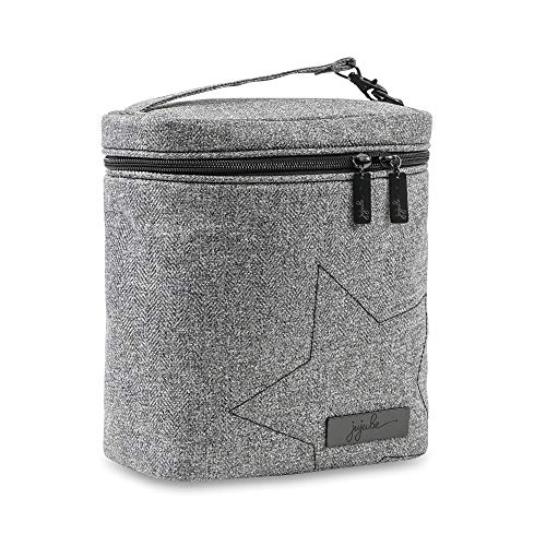 JuJuBe Fuel Cell Reusable/Insulated Bottle Bag and Lunchbox Oynx Collection, Gray Matter - Thumbnail 2