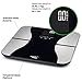 Smart Weigh Precision Body Fat Weight Scale with Tempered Glass Platform, Eight (Adult) User Recognition, 440 lb Weight Capacity, Measures Weight, Body Fat, Water, and Muscle Mass