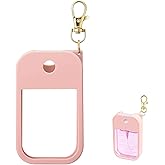 CFTONE Silicone Case for Touchland Hand Sanitizer Spray 1 FL OZ., Stylish Protective Cover with Keychain Hanging Accessory