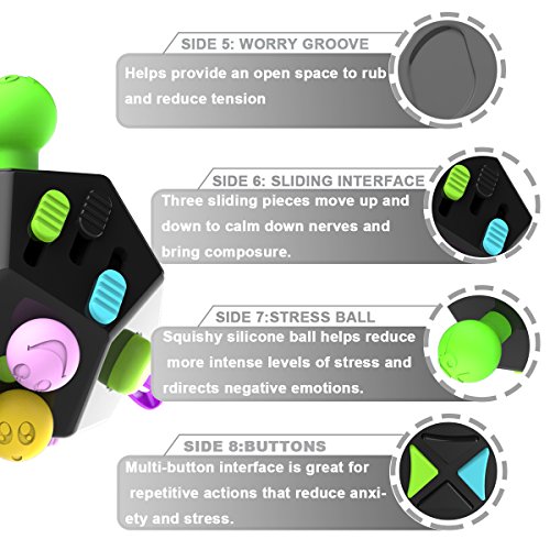 6 Dodecagon+12+Side+Relieves+depression+Children