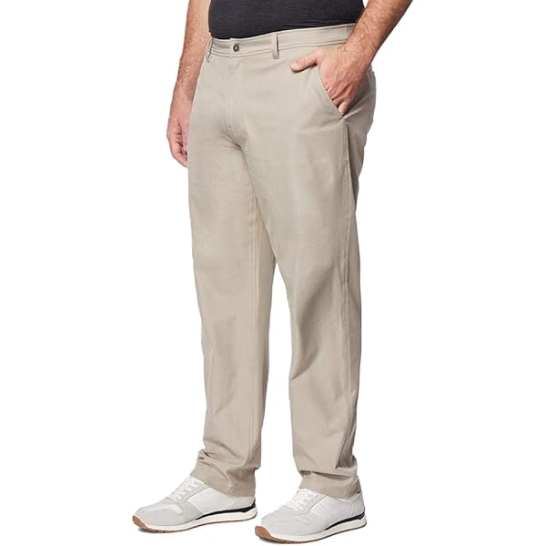 32 Degrees Men's Twill Tech Pant with Front Hand Pockets and