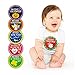 Pearhead First Year Holiday Milestone Photo Sharing Baby Belly Stickers with 14 Holidays Included