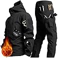 Windproof Waterproof Ski Suits Set, Men 2024 Winter Warm Wear Resisting Ski Jacket and Pant Set