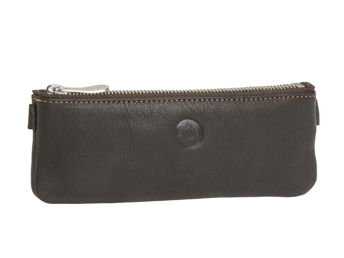 Sonnenleder Pencil Case Leather Pencil Case 16 cm Mocha