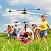Flying Ball, Crystal Flashing Hand-Controlled Infrared Induction Flying Toys with LED Light,Rechargeable Light up Sensor,Colorful Flying Helicopter Toys,Suitable for Kids, Teenagers