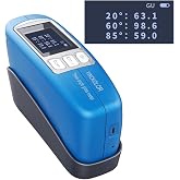 VINCKOLOR Three Angle Gloss Meter 20&deg;60&deg;85&deg;Maximum Range Up to 2000GU Glossmeter with Type C Interface,Plastic Coating Ink Metal Gloss Measuring Tool CS-380
