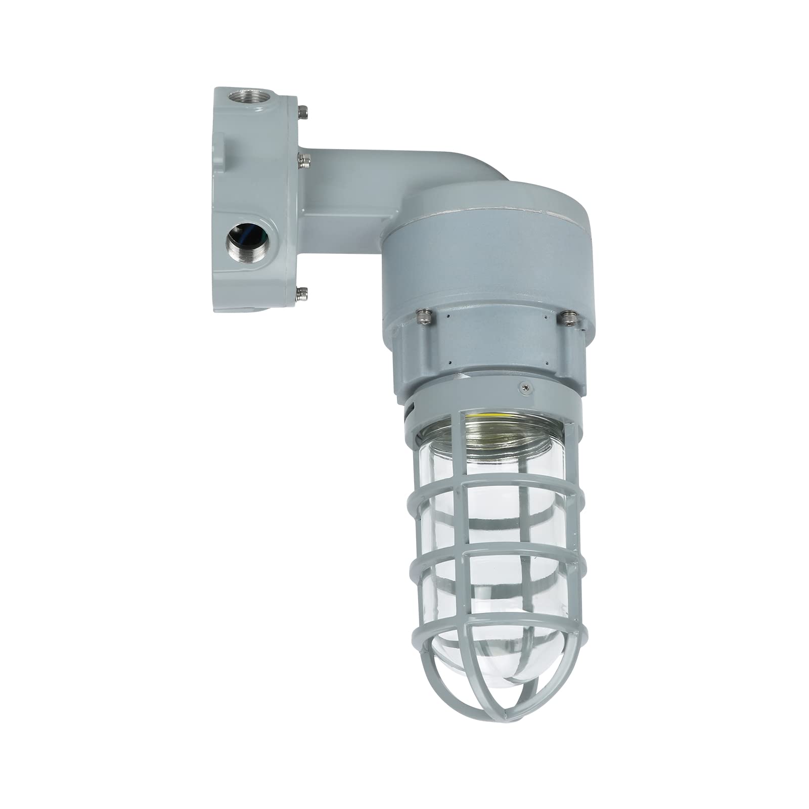 Photo 1 of Sokply LED Explosion Vapor Proof Light UL844 Certified 20W 2800LM (80W HPS Eqv.), Class I Division II Hazardous Locations Industry Luminaires AC100-277V IP66 Waterproof, O Series