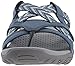 Skechers Women's Reggae-SOUNDPROOF-Thong Slide Multi-Strap Sandal, Navy, 7 M US