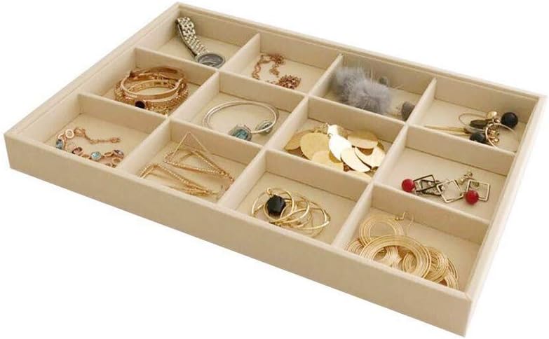 Amazon Com Large Stackable Jewelry Display Tray Case Organizer