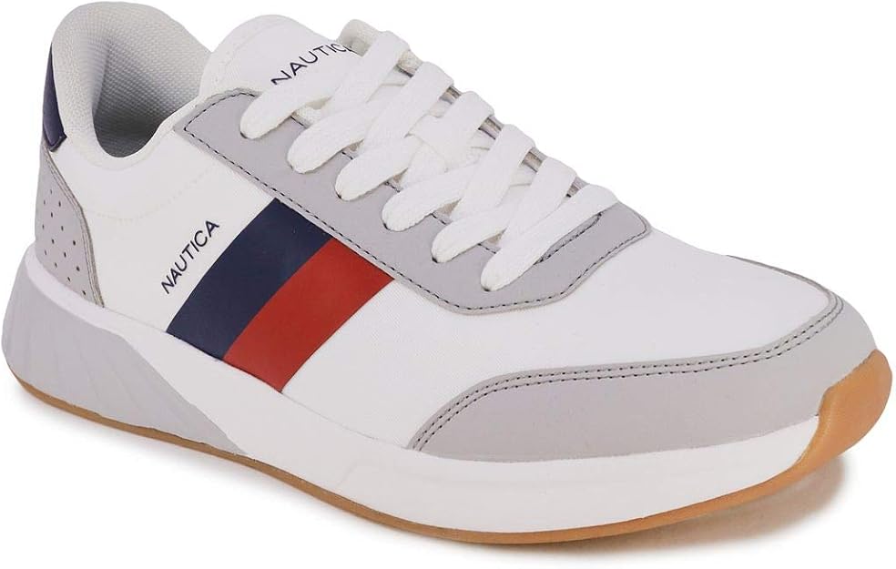 Nautica Men's Casual LaceUp Fashion Sneakers Oxford Comfortable